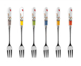 Set 6 Forchettine Le Casette Egan