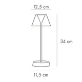 Lampada da tavolo portatile ricaricabile